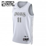 Maillot NBA Dallas Mavericks Kyrie Irving Nike 2024-25 City Edition Blanc Swingman - Enfant